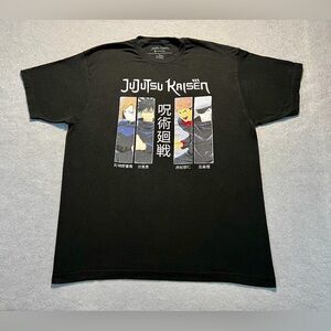 Crunchyroll Jujutsu Kaisen Shirt Men’s XL Anime Graphic Cotton Tee